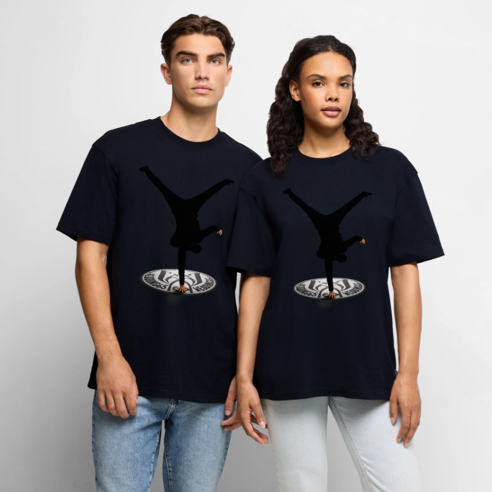 99 Mesutman Wedding 65Unisex Premium Oversized T-Shirt - Navy