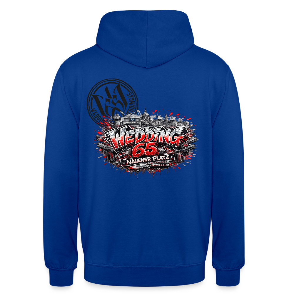 Berlin Wedding 65 Nauener Platz Unisex Hoodie - Royalblau