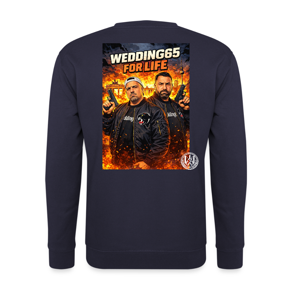 National Gangstas WEDDING65 Unisex Pullover - Navy