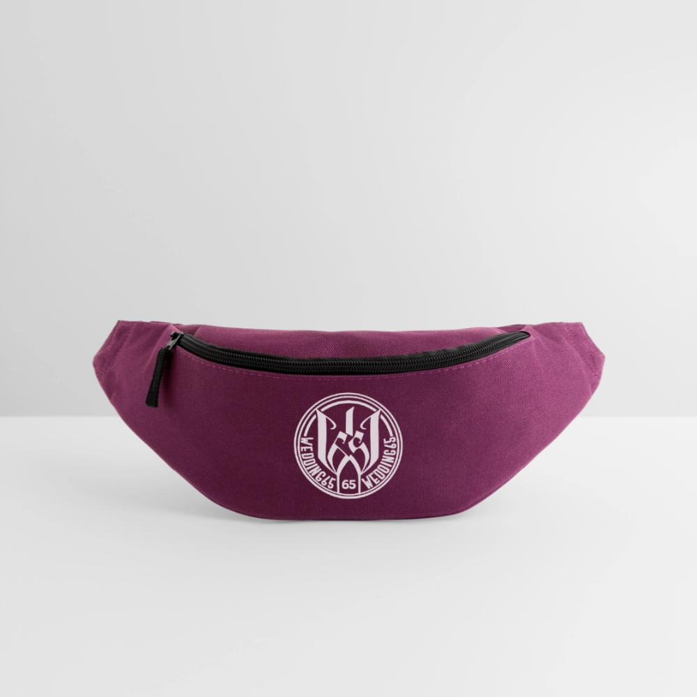 Berlin Wedding 65 OG Gürteltasche - Burgunderrot