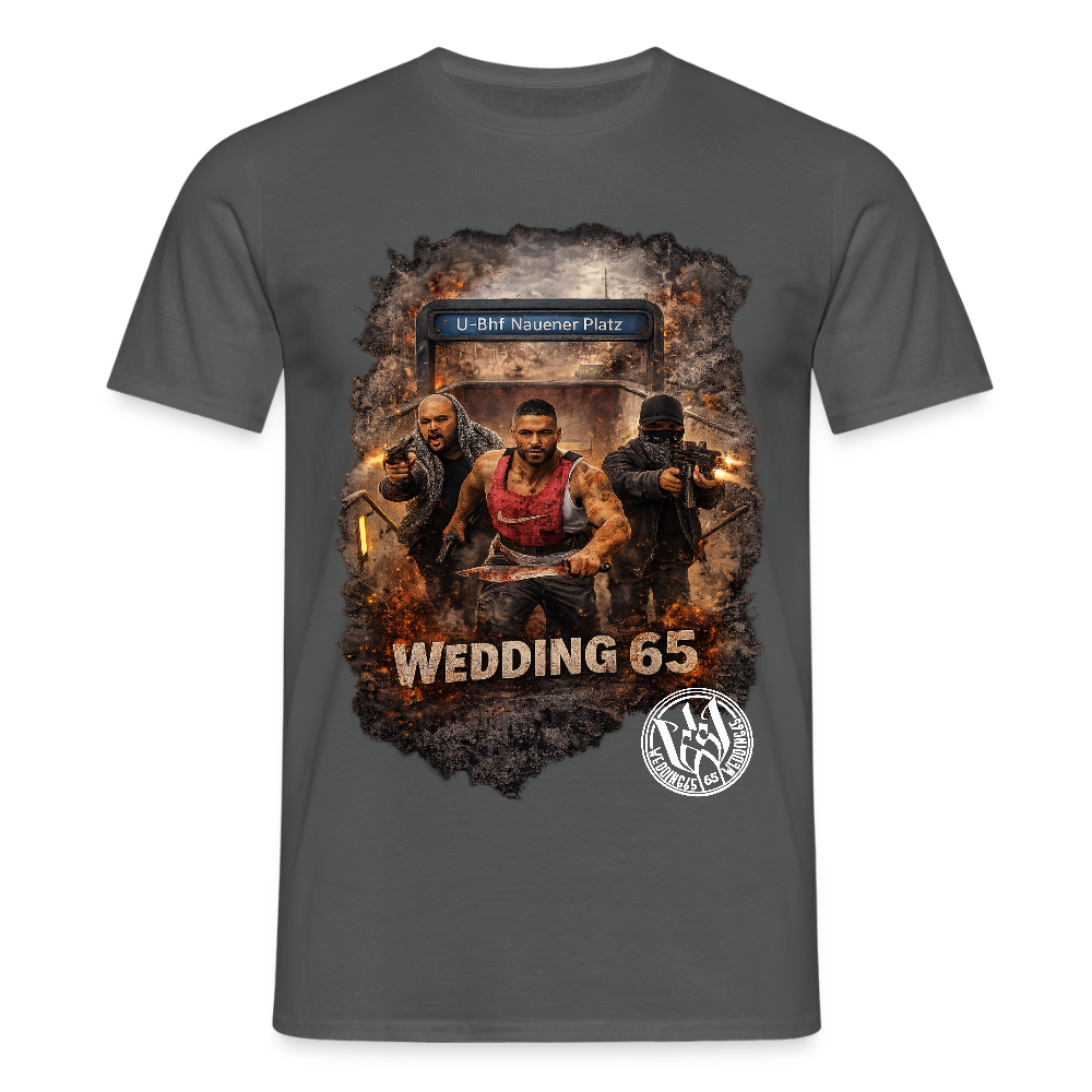 CS Wedding65 Männer T-Shirt - Anthrazit