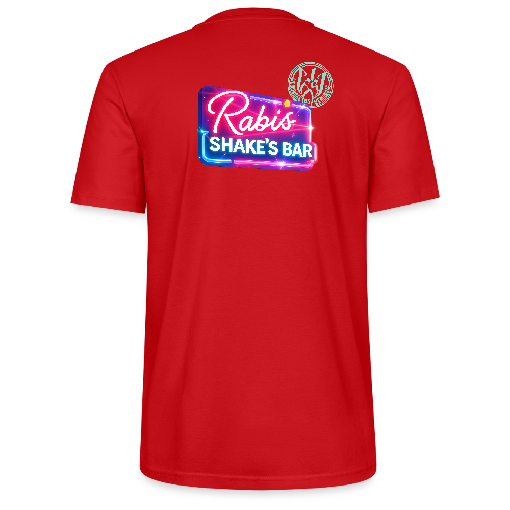 Wedding65 Rabis Shake's Bar Unisex T-Shirt - Rot