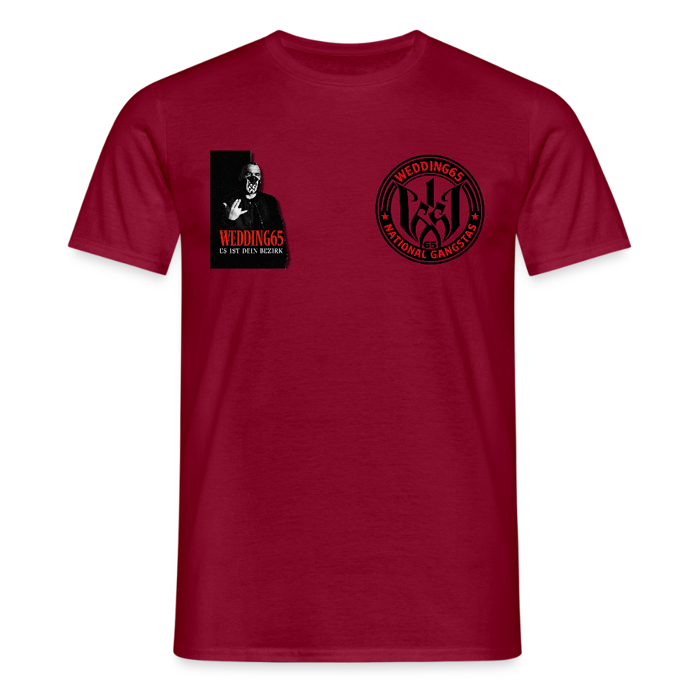 Scarface Wedding65 Männer T-Shirt - Ziegelrot