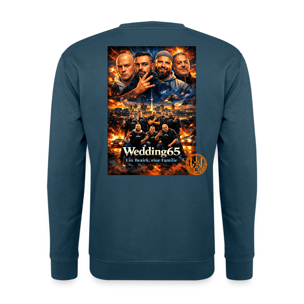 Wedding65 Familia Unisex Pullover - Indigoblau