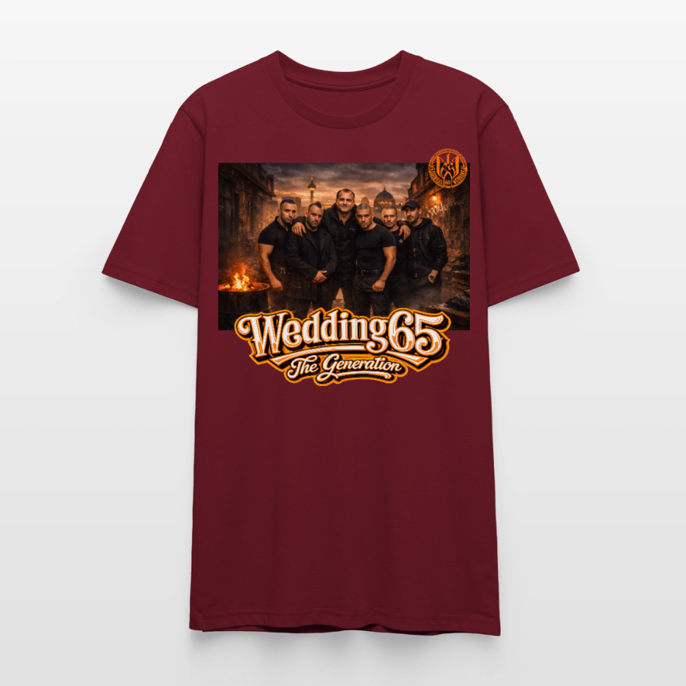 Generation Wedding65 Stanley/Stella Unisex T-Shirt - Burgunderrot