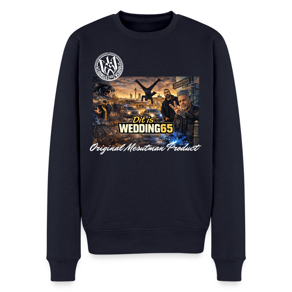 Dit is Wedding 65 Männer Premium Pullover - Navy