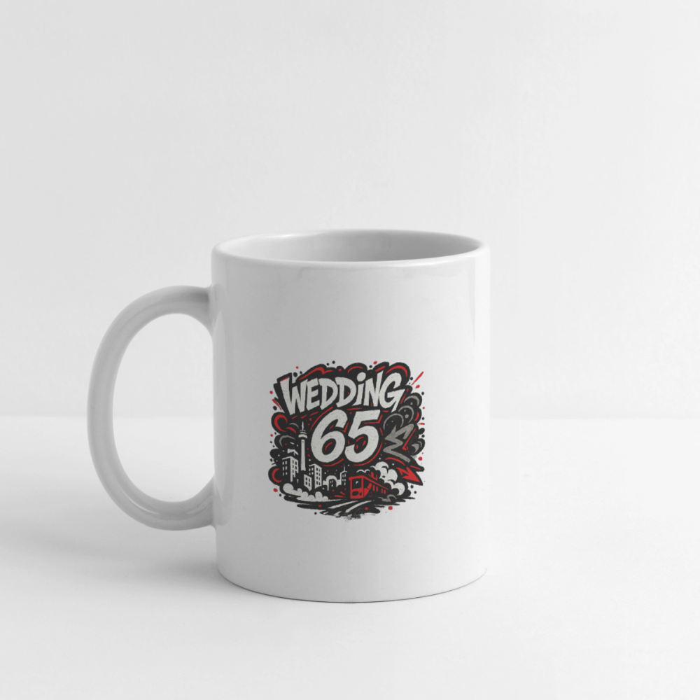 Wedding 65 Kaffee Tasse weiß - Weiß