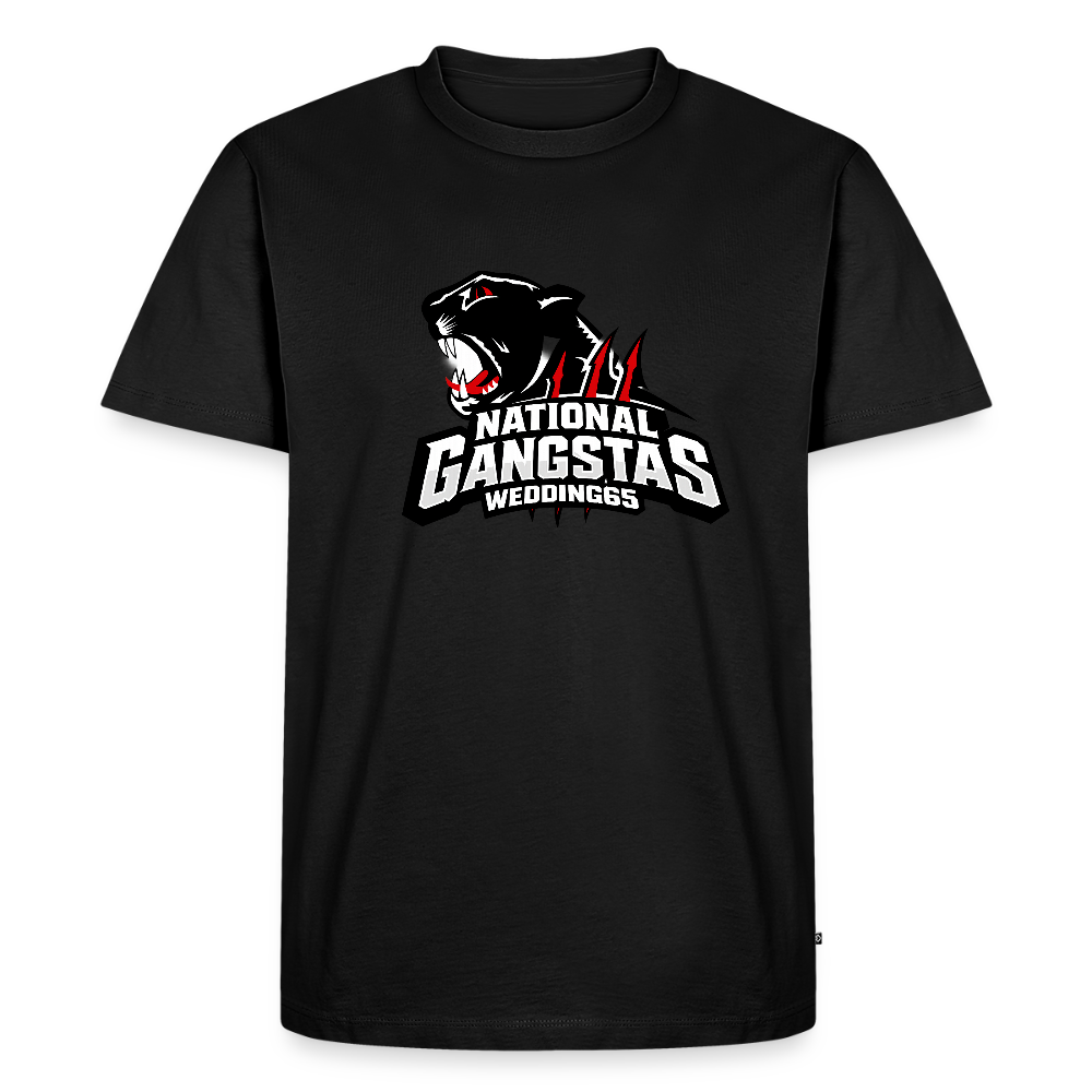 National Gangstas Panther Männer Premium T-Shirt - Schwarz