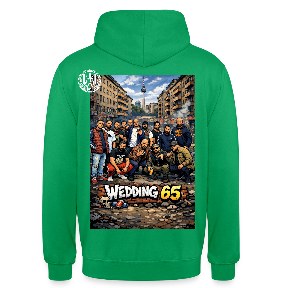 Group Wedding65 Ghetto Unisex Hoodie - Kelly Green