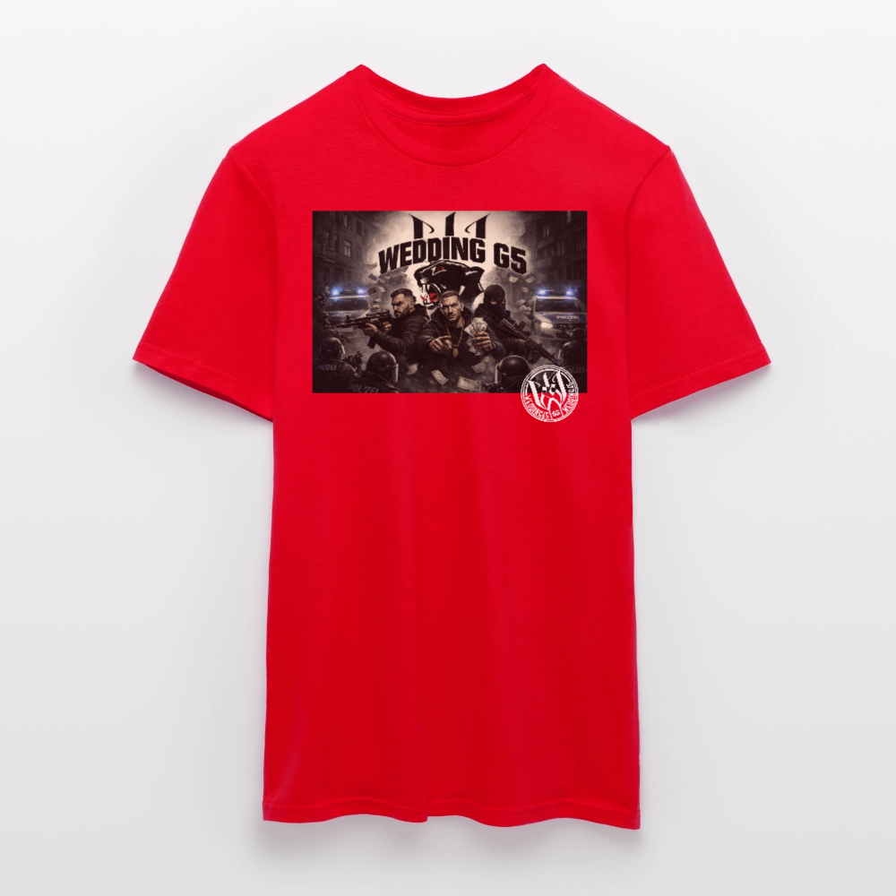 Wedding 65 Street Crime Männer T-Shirt - Rot