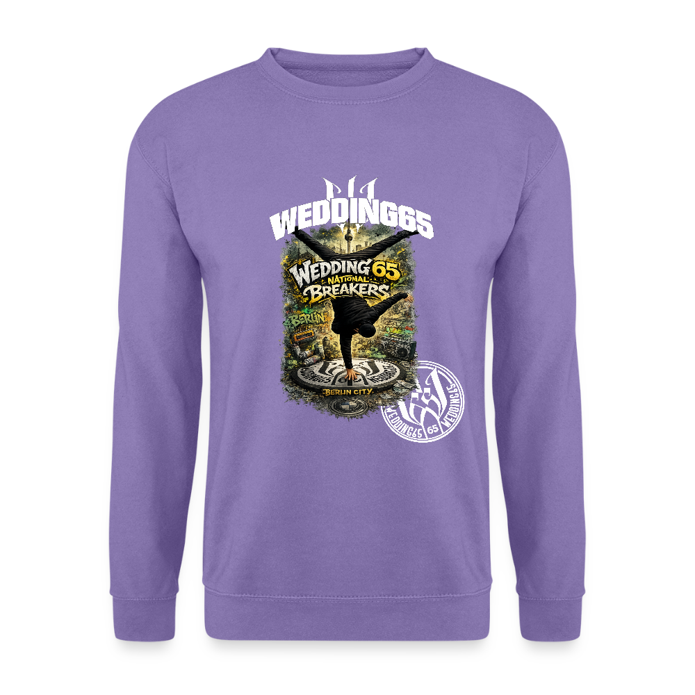 Berlin Wedding65 Breakers Männer Premium Sweatshirt - Lavendel