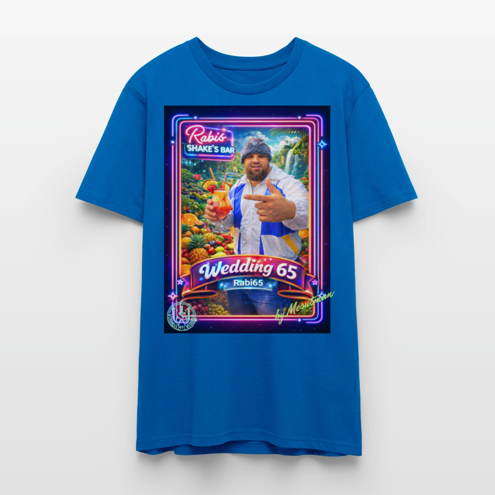Wedding65 Rabis Shake's Bar Unisex T-Shirt - Pfauenblau
