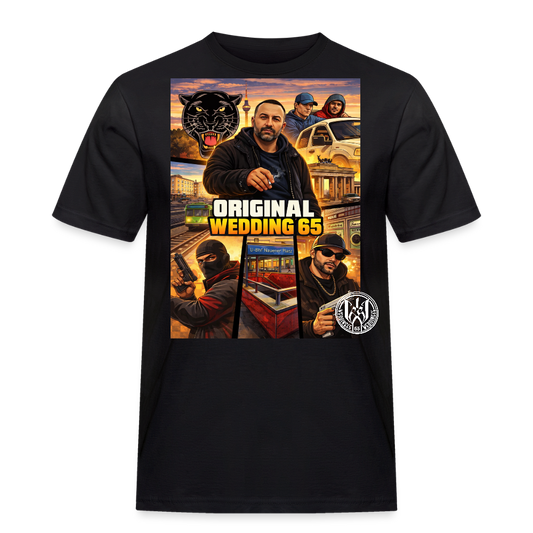 GTA Wedding65 Männer Streetwear T-Shirt - Schwarz