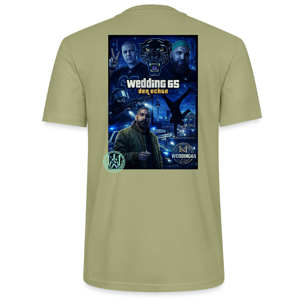 Der Echte Wedding 65 Unisex T-Shirt - Nebelgrün