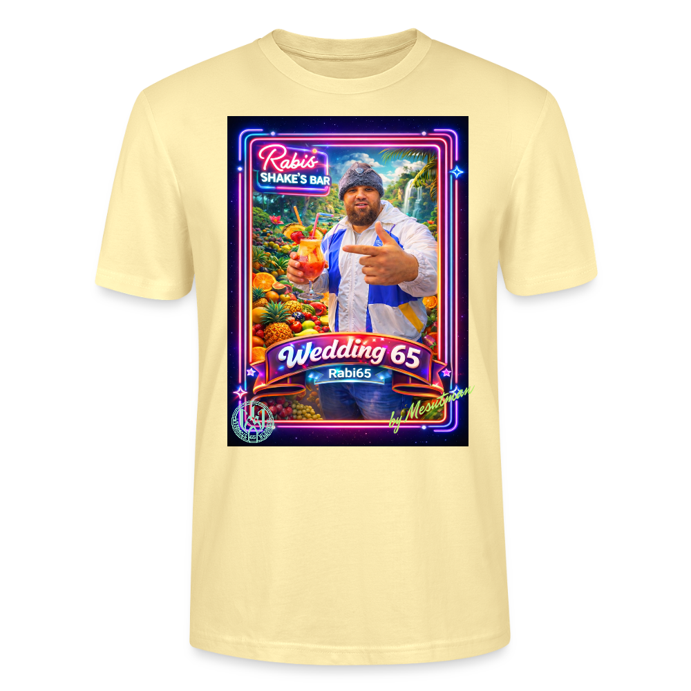 Wedding65 Rabis Shake's Bar Unisex T-Shirt - Creme