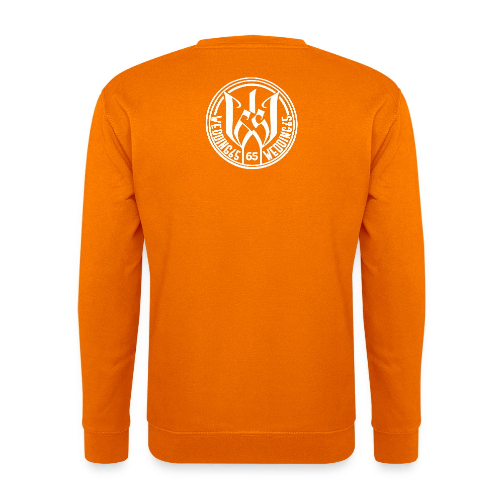 Wedding65 Unisex Pullover - Orange