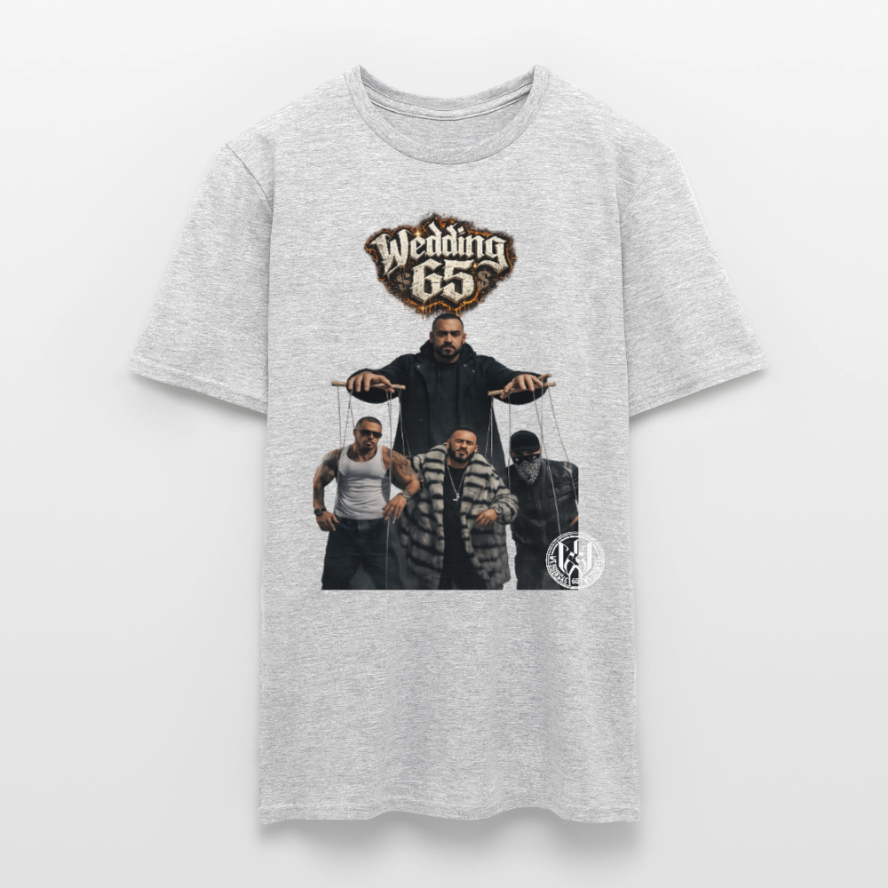 Wedding65 - Right- Männer T-Shirt - Grau meliert