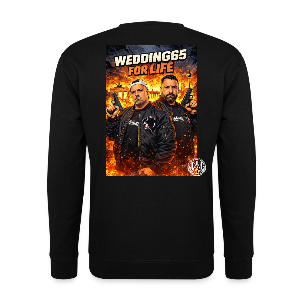 National Gangstas WEDDING65 Unisex Pullover - Schwarz