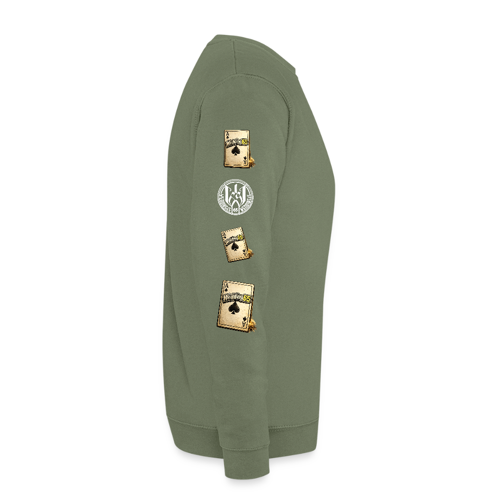 Magic Wedding 65 Mesutman Unisex Pullover - Armeegrün