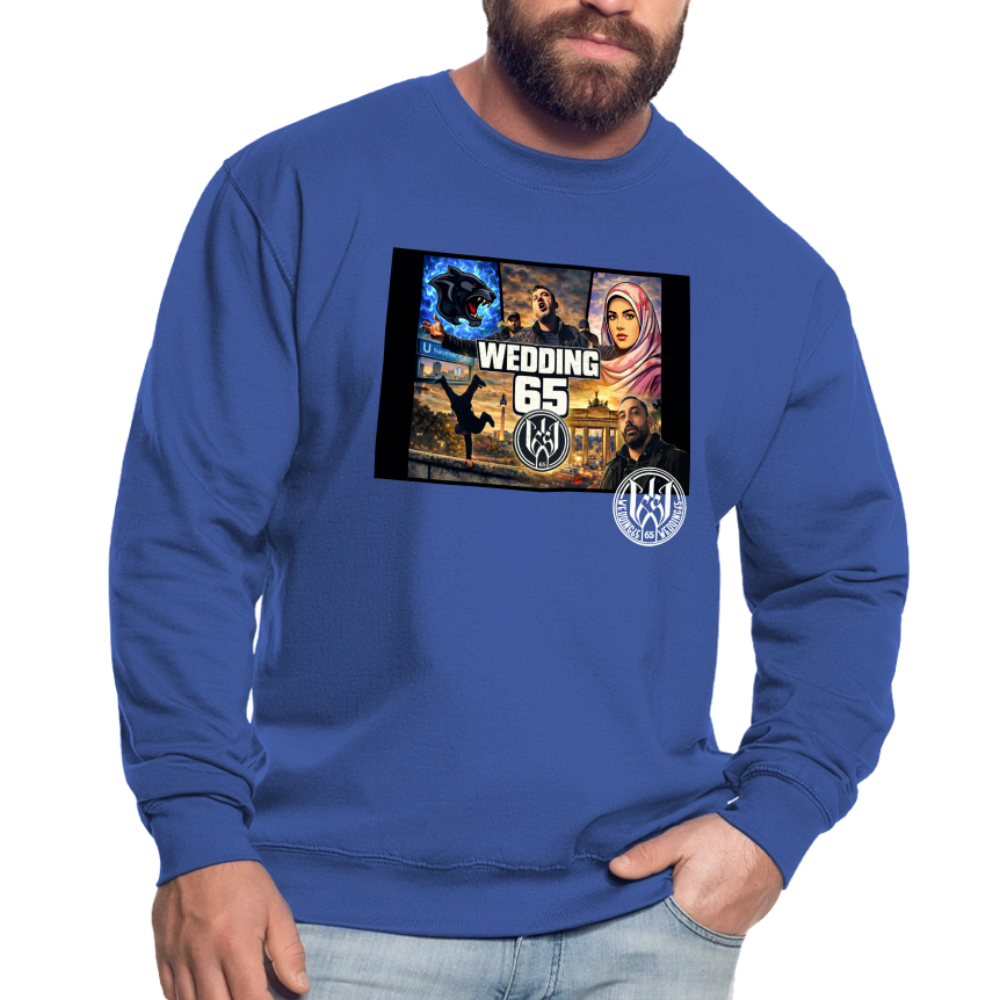 Wedding65 Unisex Pullover - Royalblau