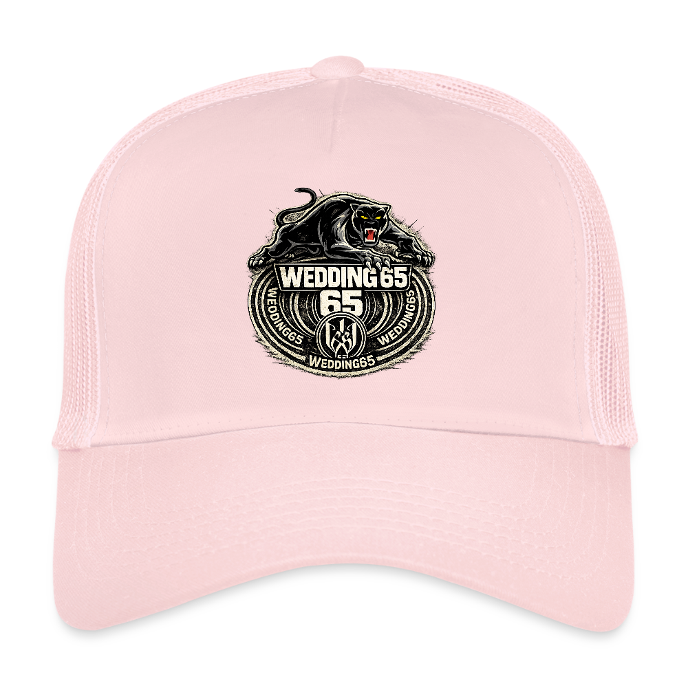 Wedding  65 Panther Berlin Trucker Cap - Hellrosa