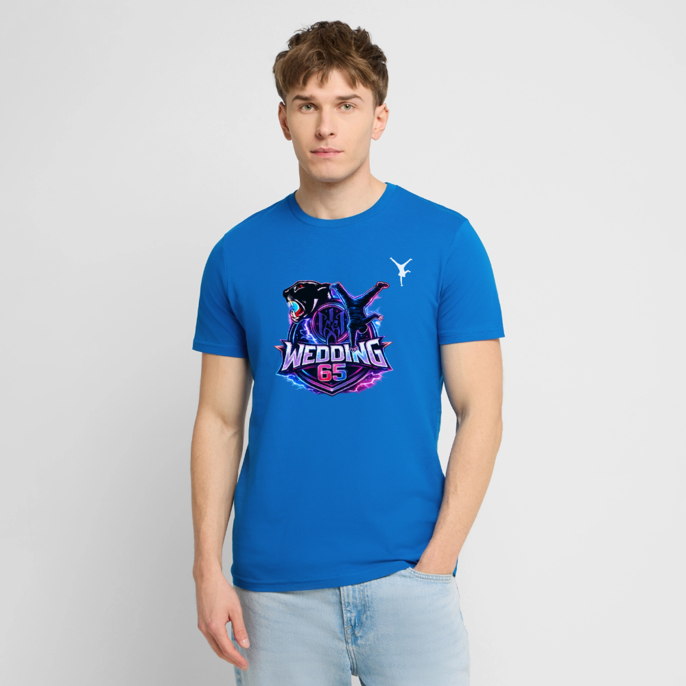 Neon Wedding65 Unisex T-Shirt CRAFTER - Pfauenblau