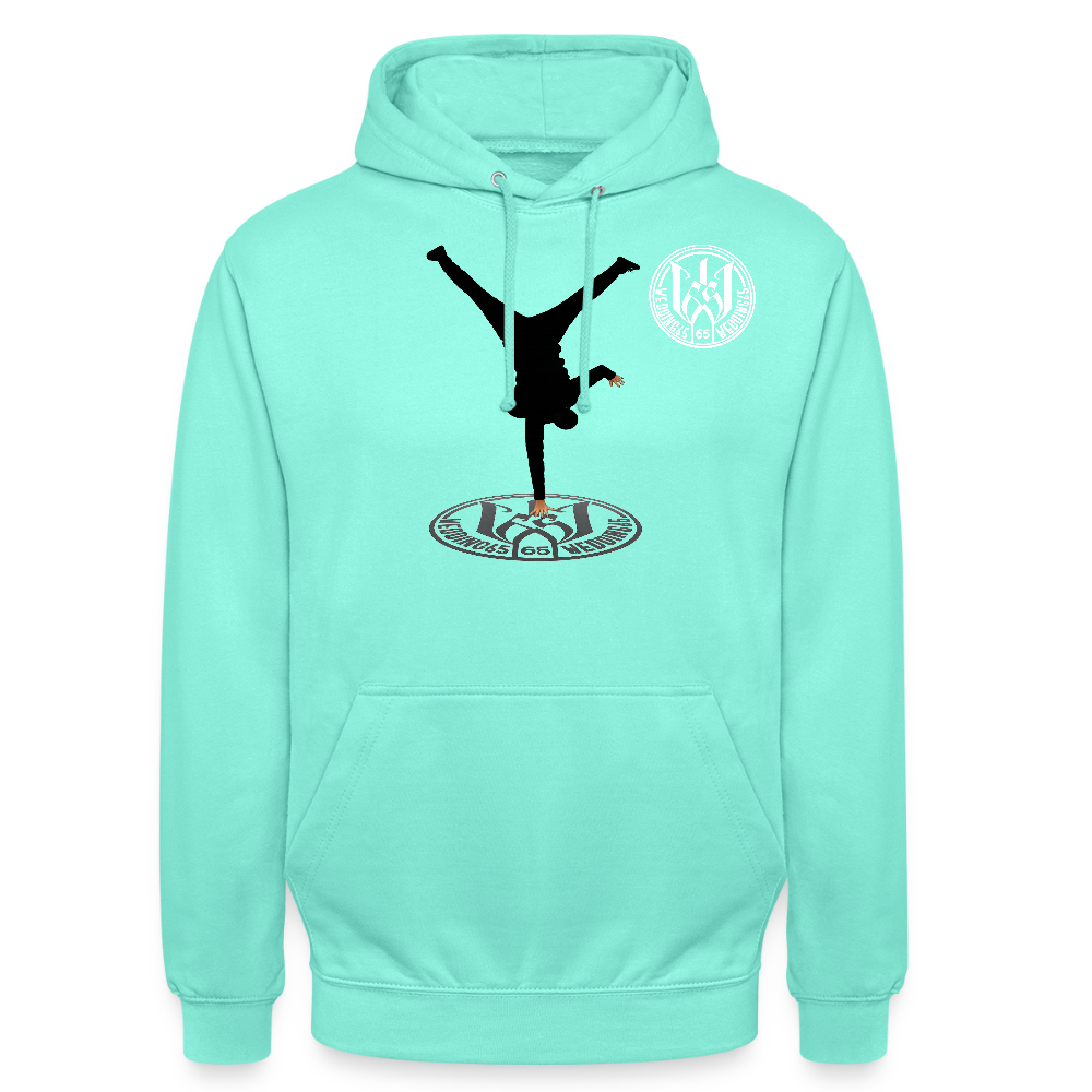 Breakdance 99 Wedding65 Unisex Hoodie - Mint