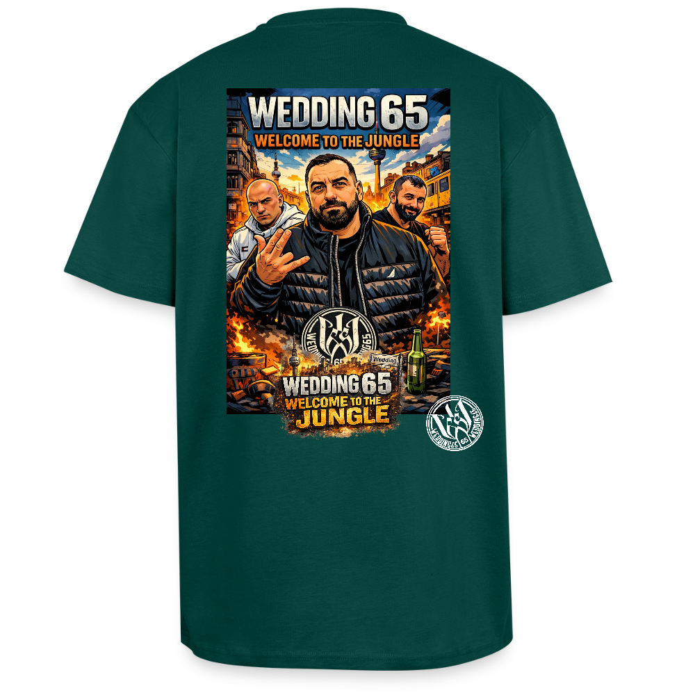 Jungle Wedding65 Heavy Oversize T-Shirt - hunter Green