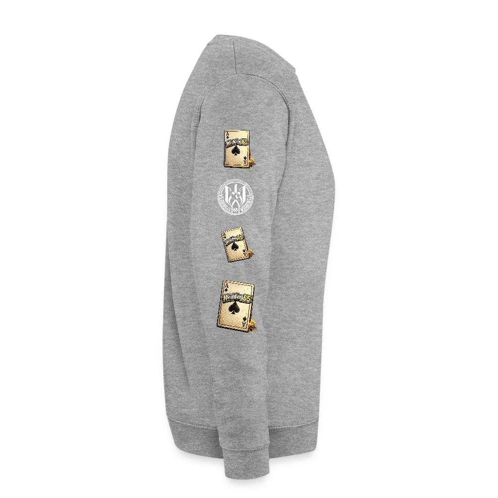 Magic Wedding 65 Mesutman Unisex Pullover - Weißgrau meliert