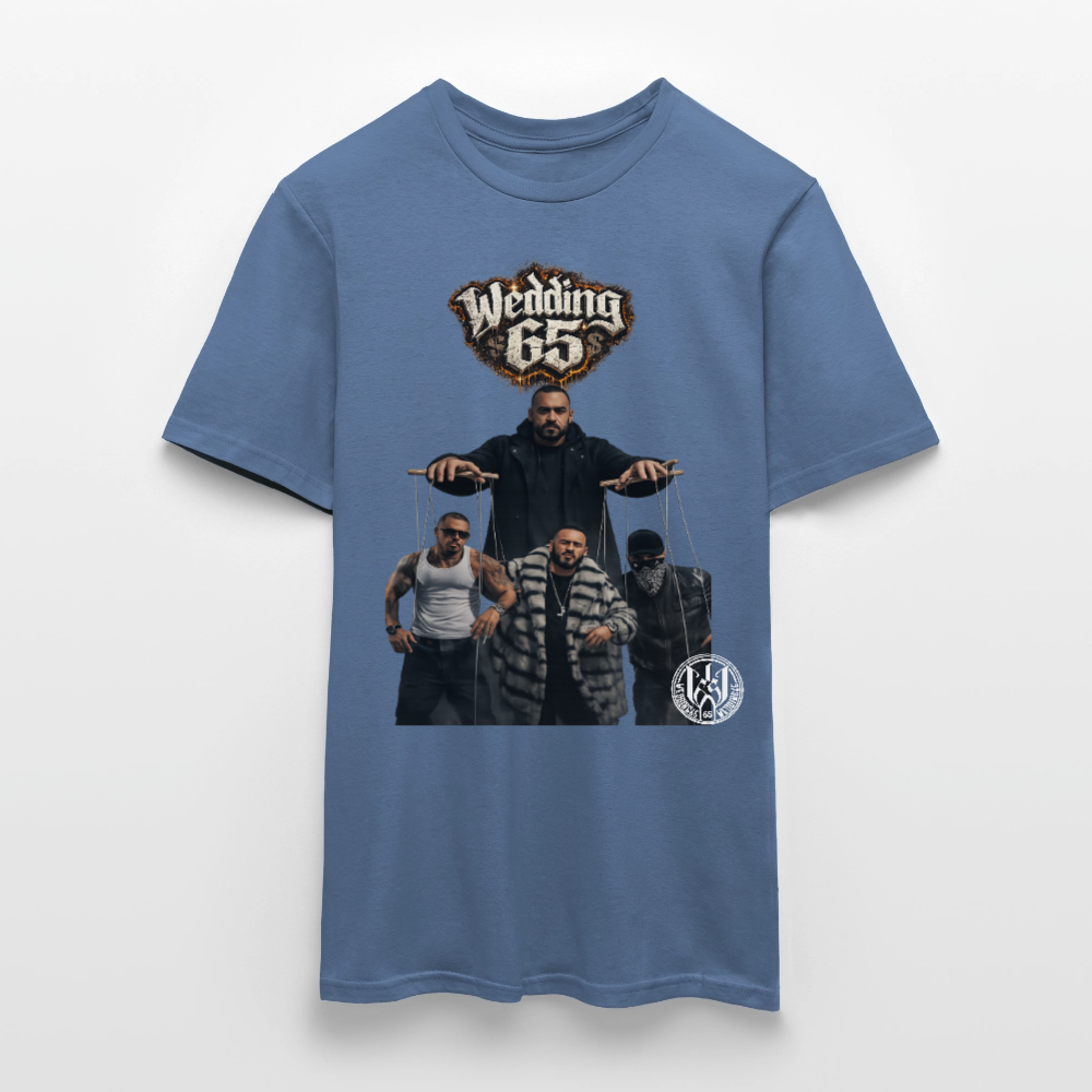 Wedding65 - Right- Männer T-Shirt - Taubenblau 