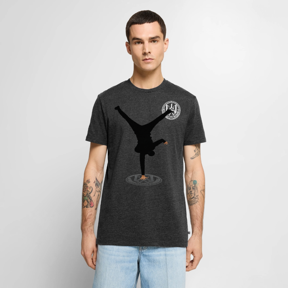 Breakdance 99 Wedding65 Männer Premium T-Shirt - Anthrazit meliert