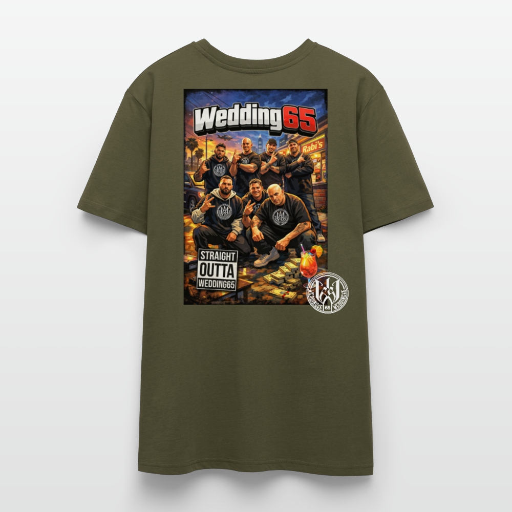 Outta Gang Wedding65  Unisex T-Shirt CRAFTER - Khaki