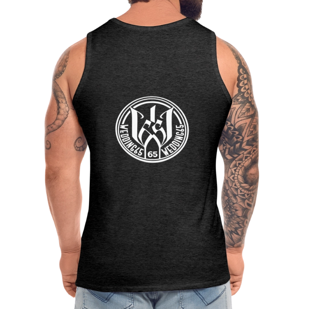 Panther Wedding 65 Männer Premium Tank Top - Anthrazit