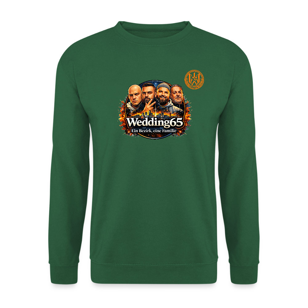 Wedding65 Familia Unisex Pullover - Grün