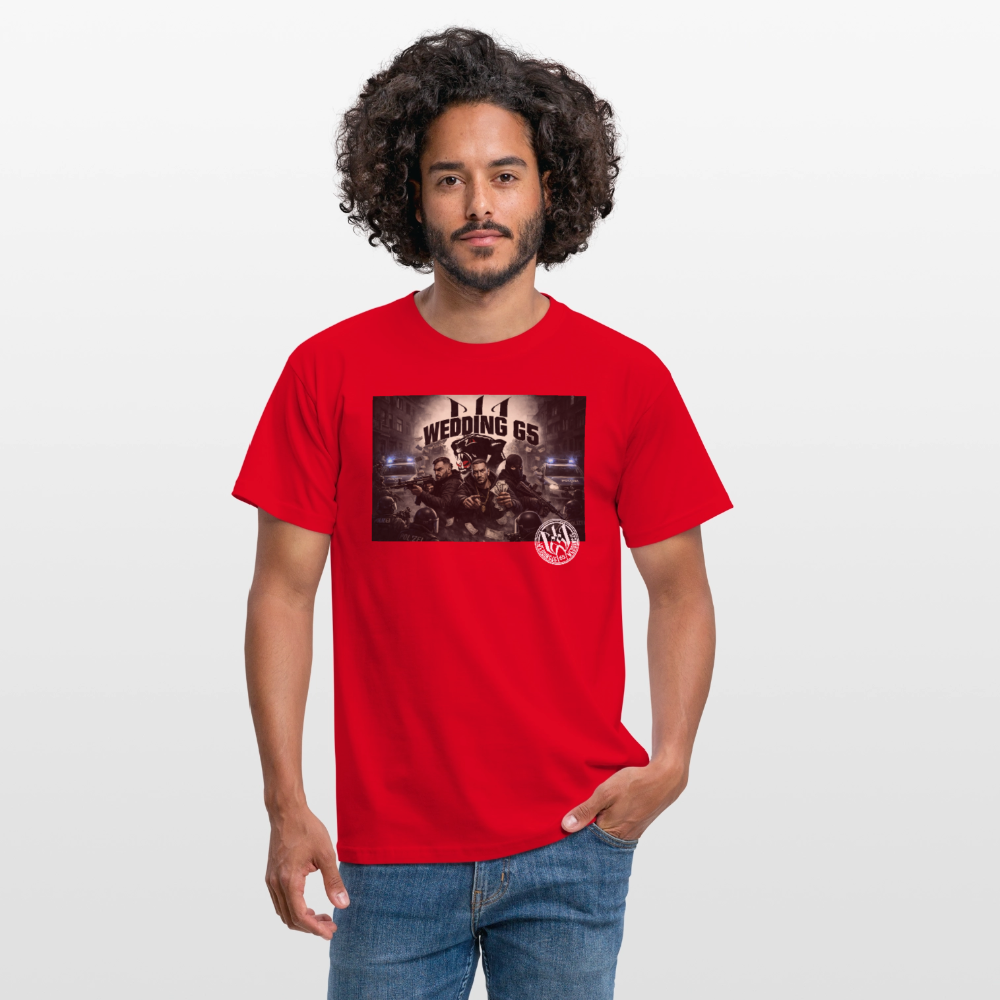 Wedding 65 Street Crime Männer T-Shirt - Rot