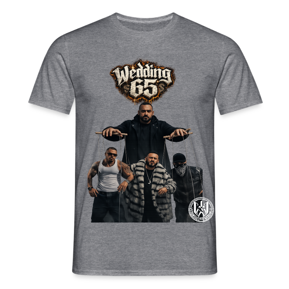 Wedding65 - Right- Männer T-Shirt - Graphit meliert