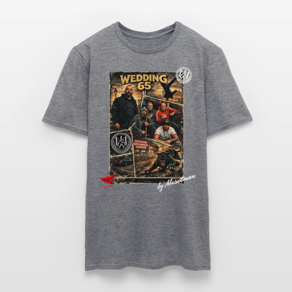Kardes Wedding 65 Berlin Unisex T - Shirt - Graphit meliert