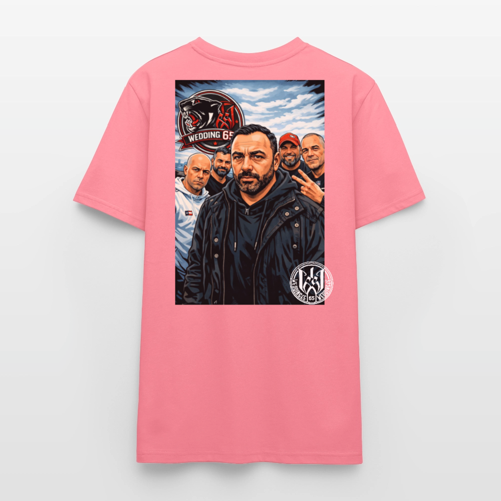 Red Panther Wedding65 Unisex T-Shirt CRAFTER - Pink 