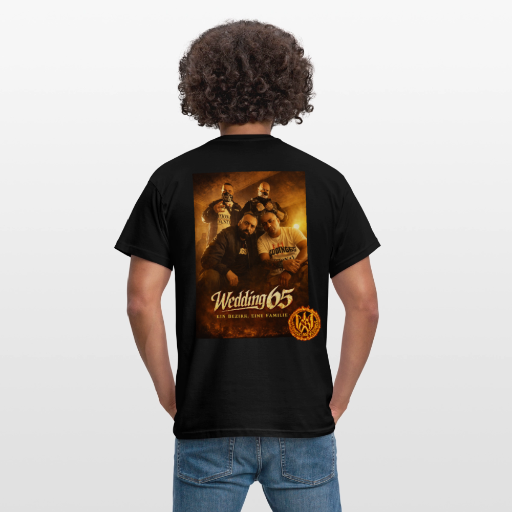 Fire Wedding65 Männer T-Shirt - Schwarz