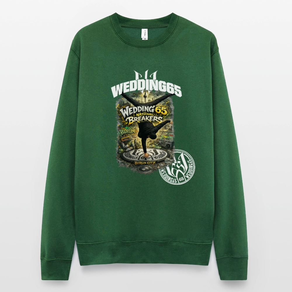 Berlin Wedding65 Breakers Männer Premium Sweatshirt - Grün