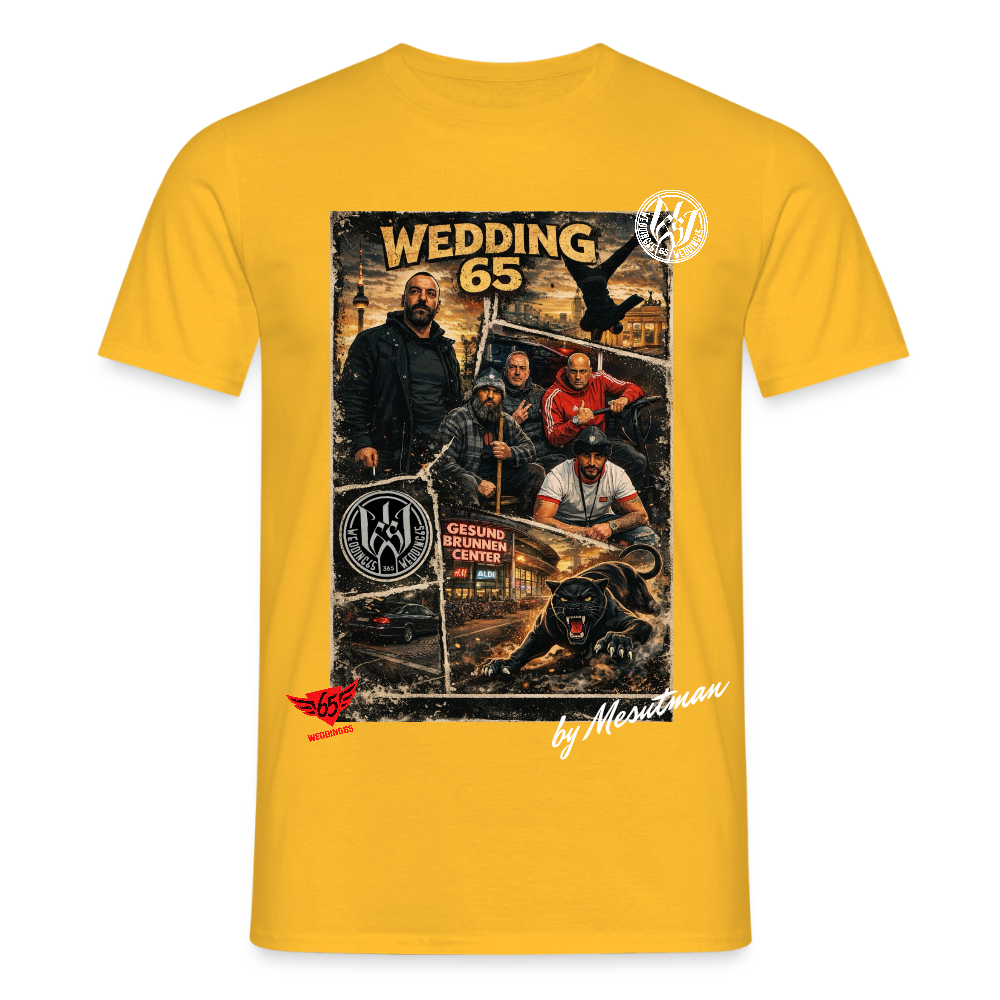 Kardes Wedding 65 Berlin Unisex T - Shirt - Gelb