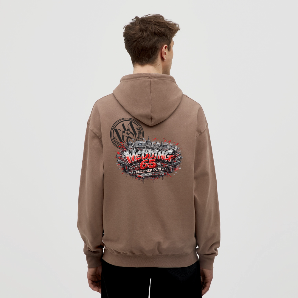 Berlin Wedding 65 Nauener Platz Unisex Hoodie - Mokka