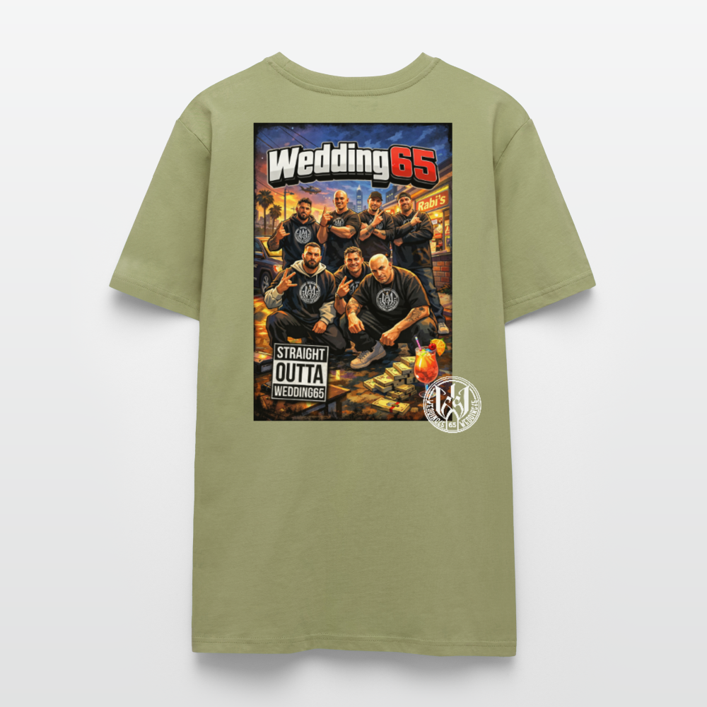 Outta Gang Wedding65  Unisex T-Shirt CRAFTER - Nebelgrün