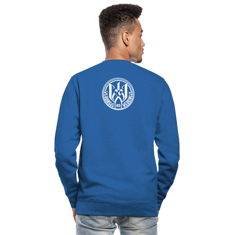 Wedding65 Unisex Pullover - Royalblau