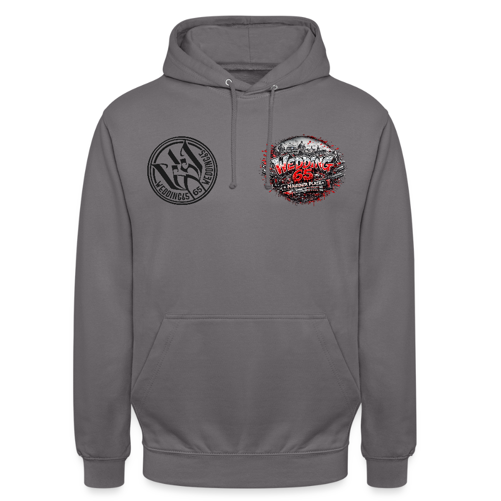 Berlin Wedding 65 Nauener Platz Unisex Hoodie - Mittelgrau