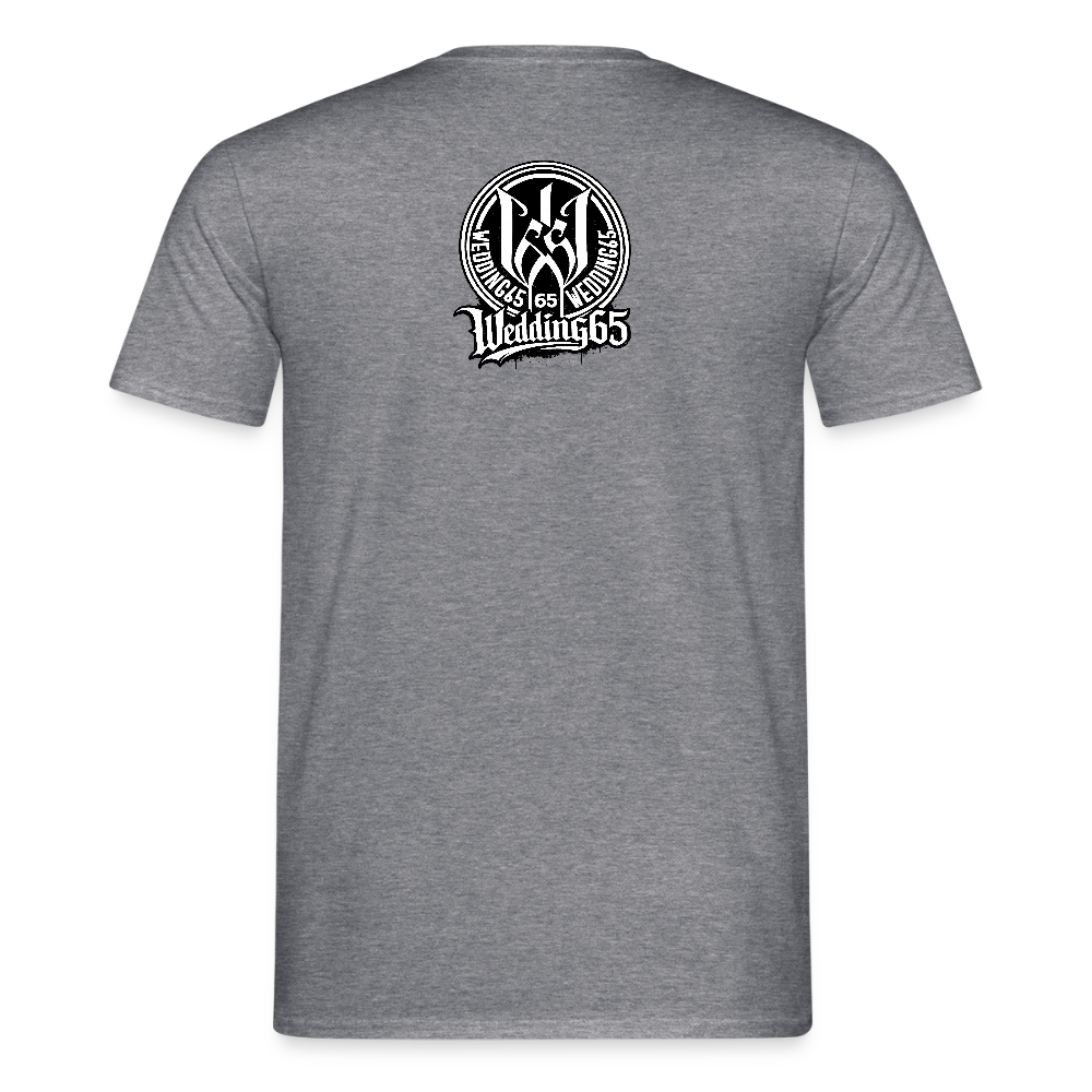 Red Black Wedding65 Männer T-Shirt - Graphit meliert