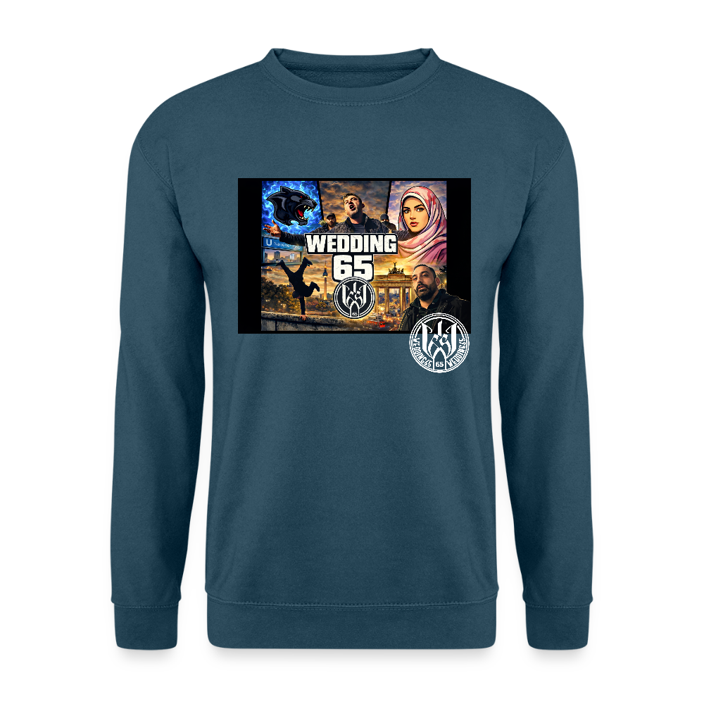 Wedding65 Unisex Pullover - Indigoblau