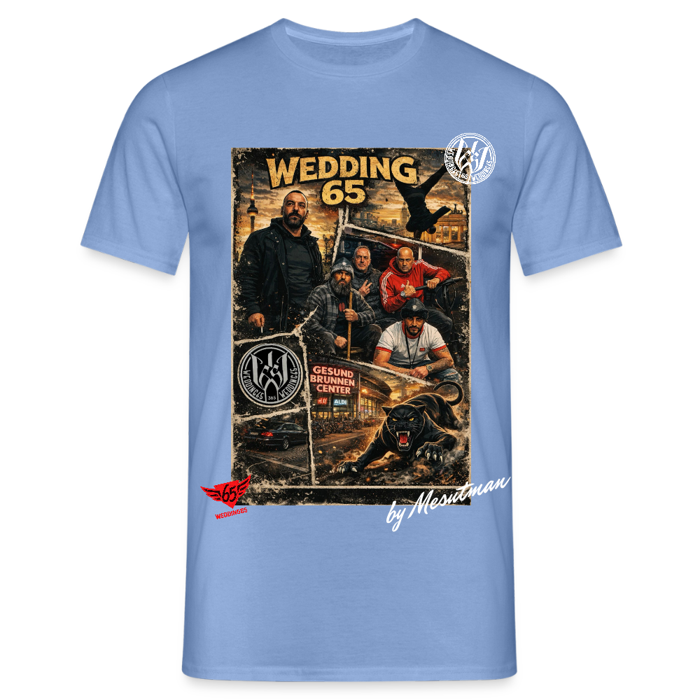 Kardes Wedding 65 Berlin Unisex T - Shirt - Carolina Blue