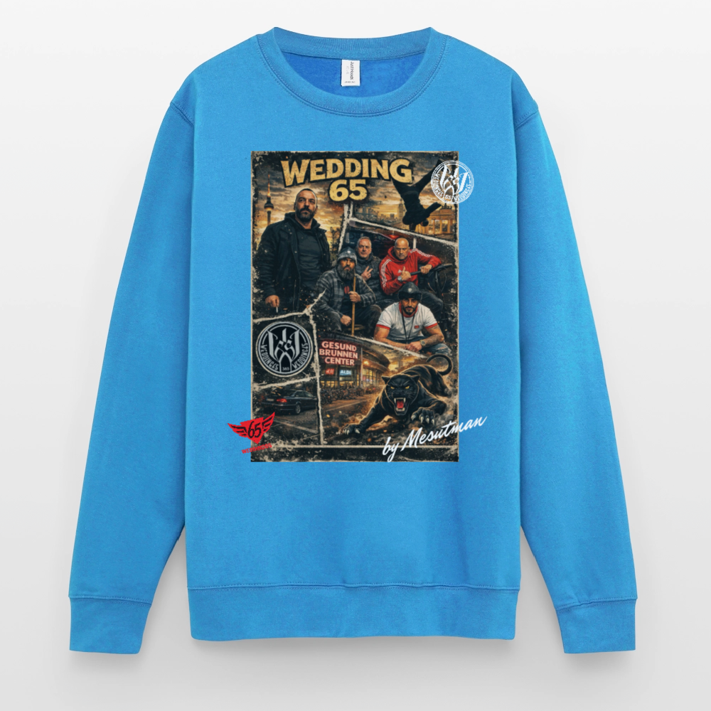 Kardes Wedding 65 Berlin Unisex Pullover - Meeresblau