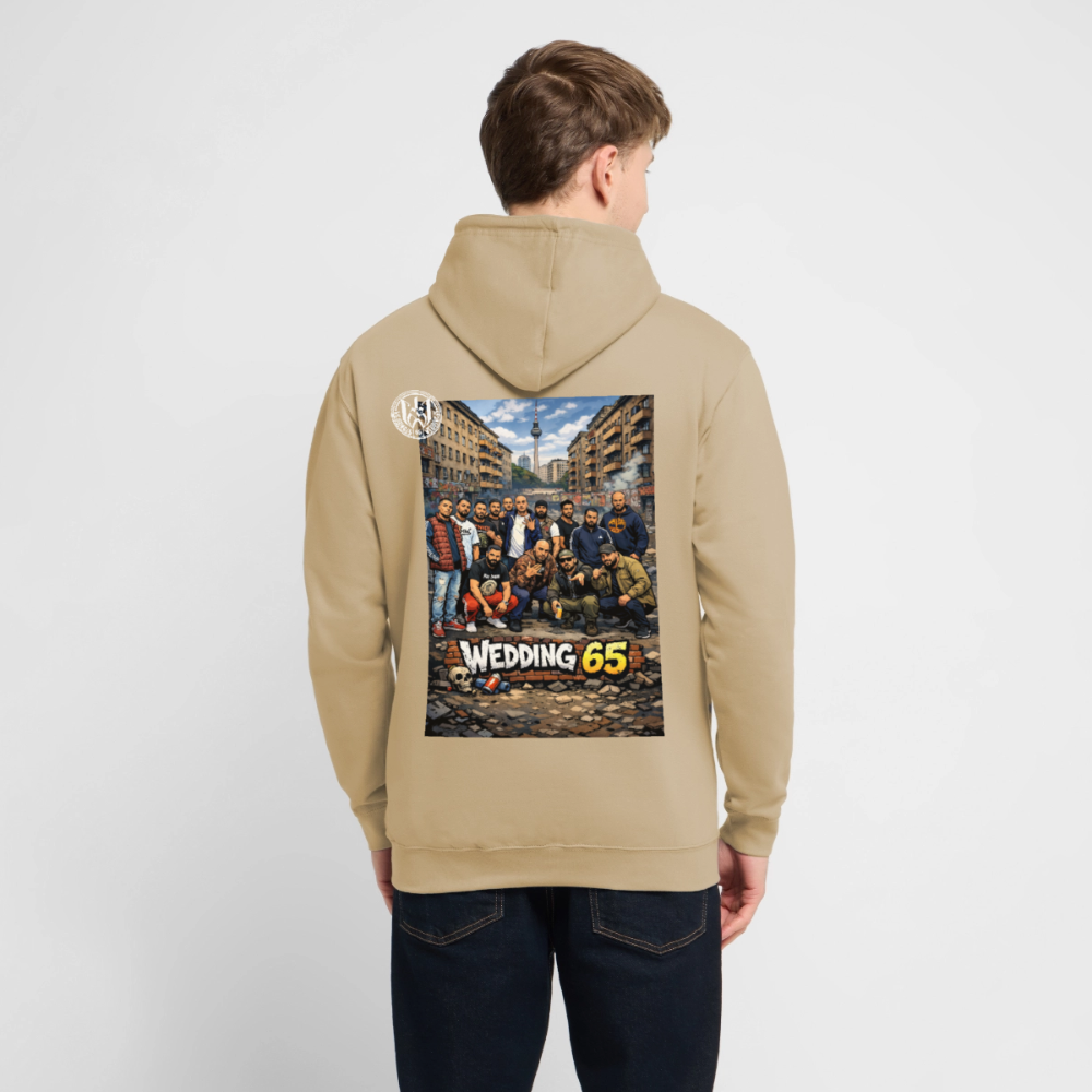 Group Wedding65 Ghetto Unisex Hoodie - Beige